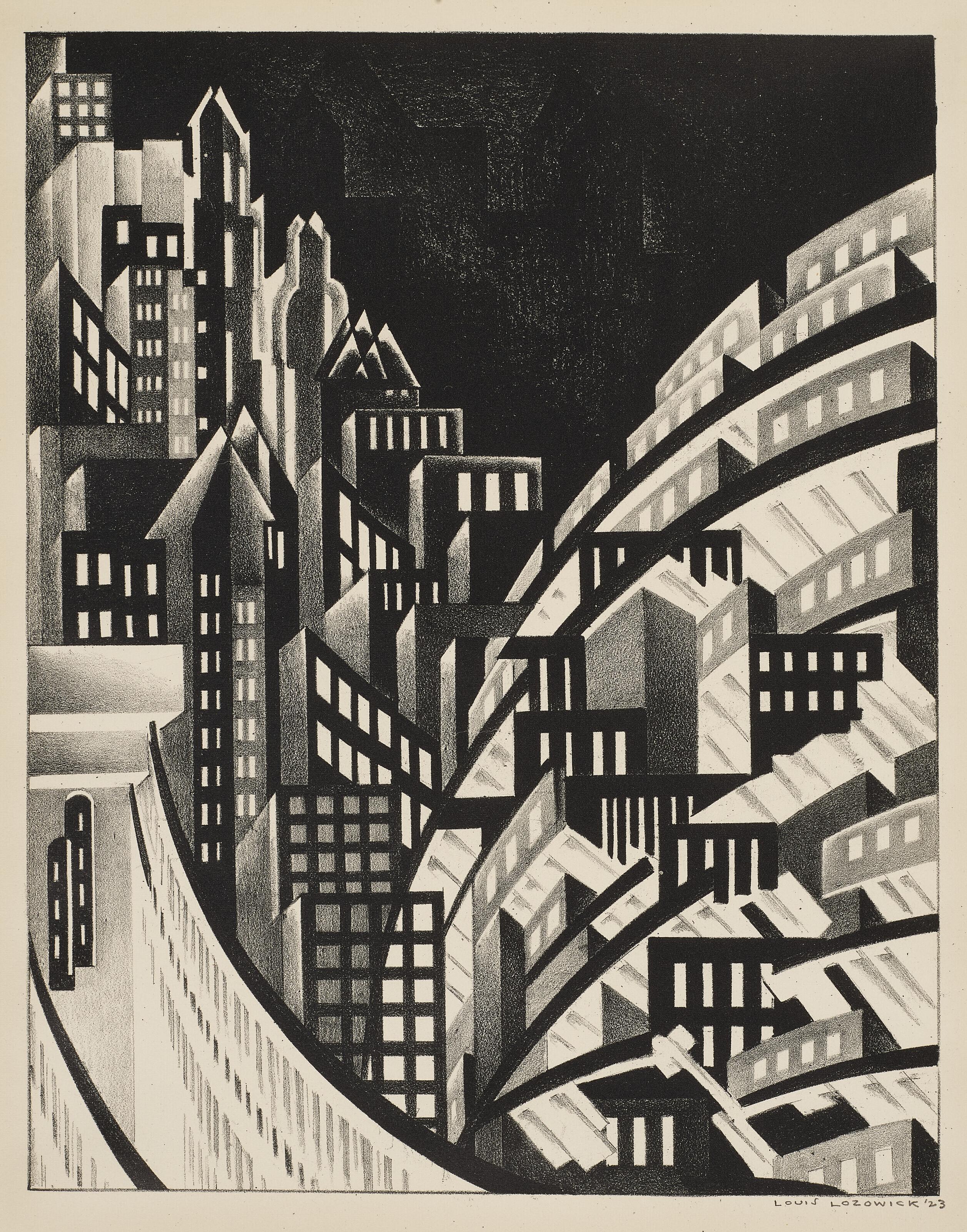 Louis Lozowick - New York