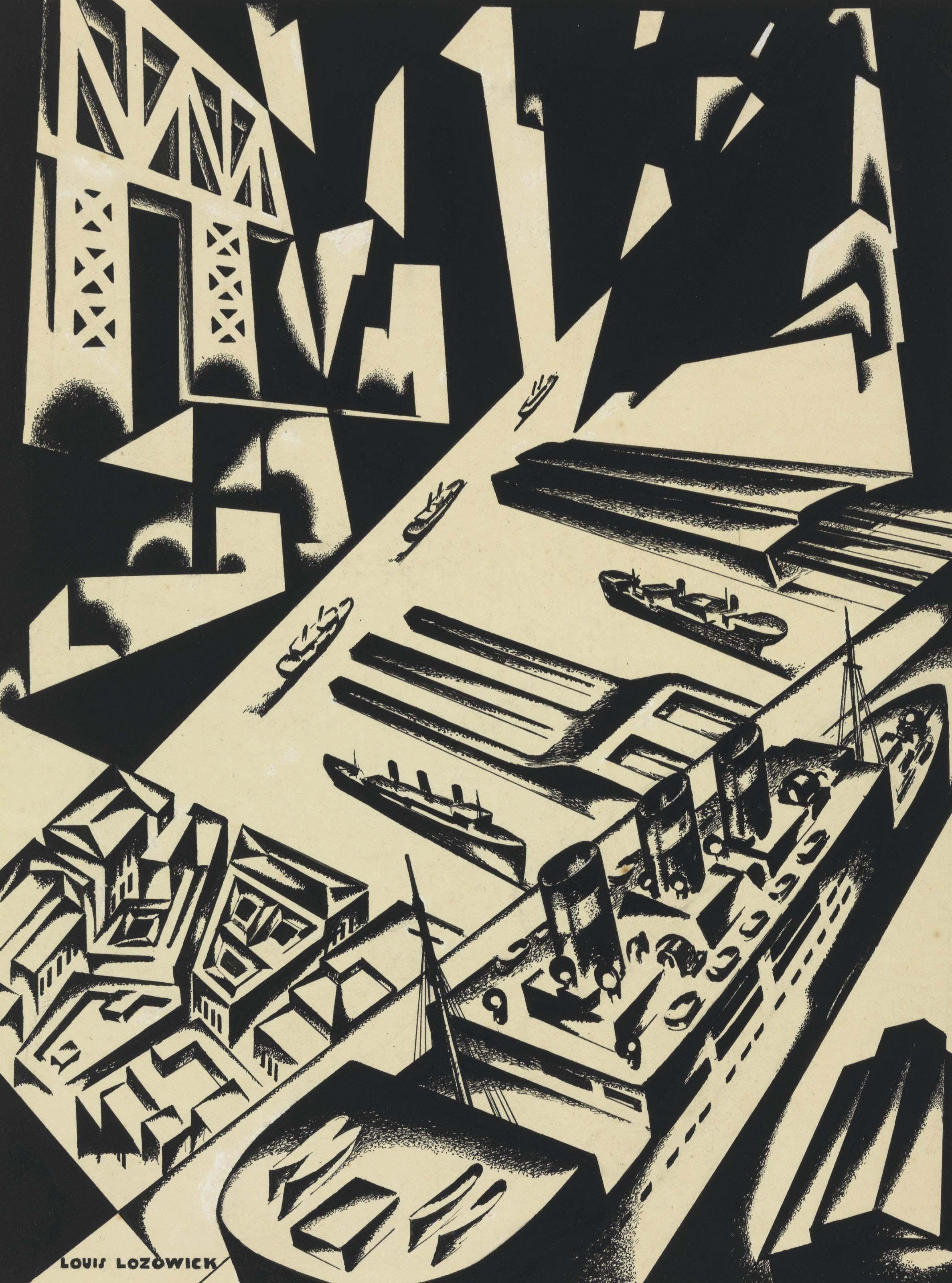 Louis Lozowick - Panama