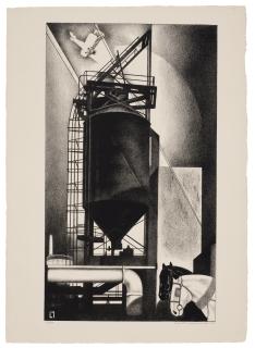 Louis Lozowick - Tanks #1