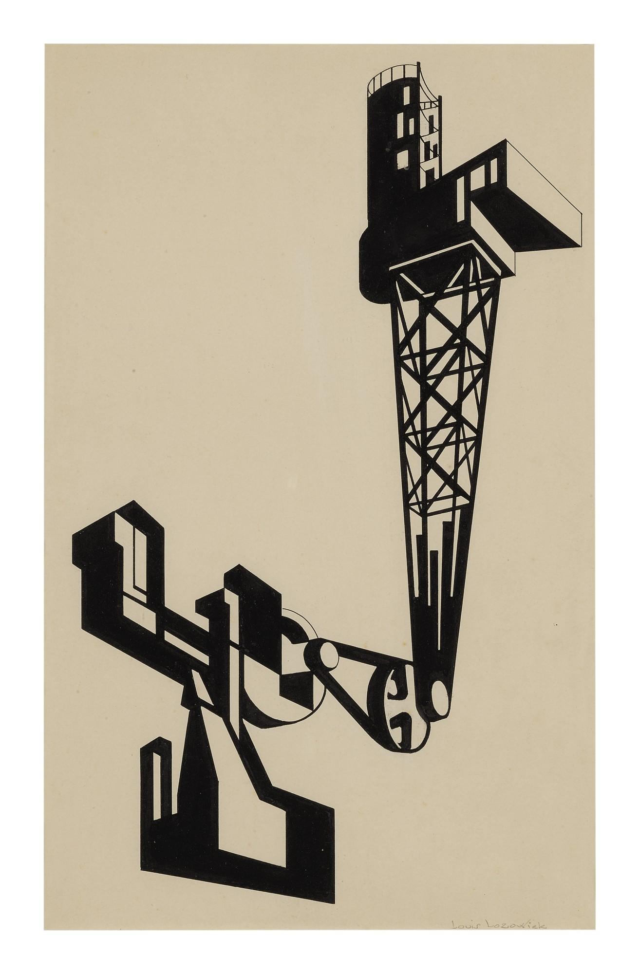 Louis Lozowick - Tower