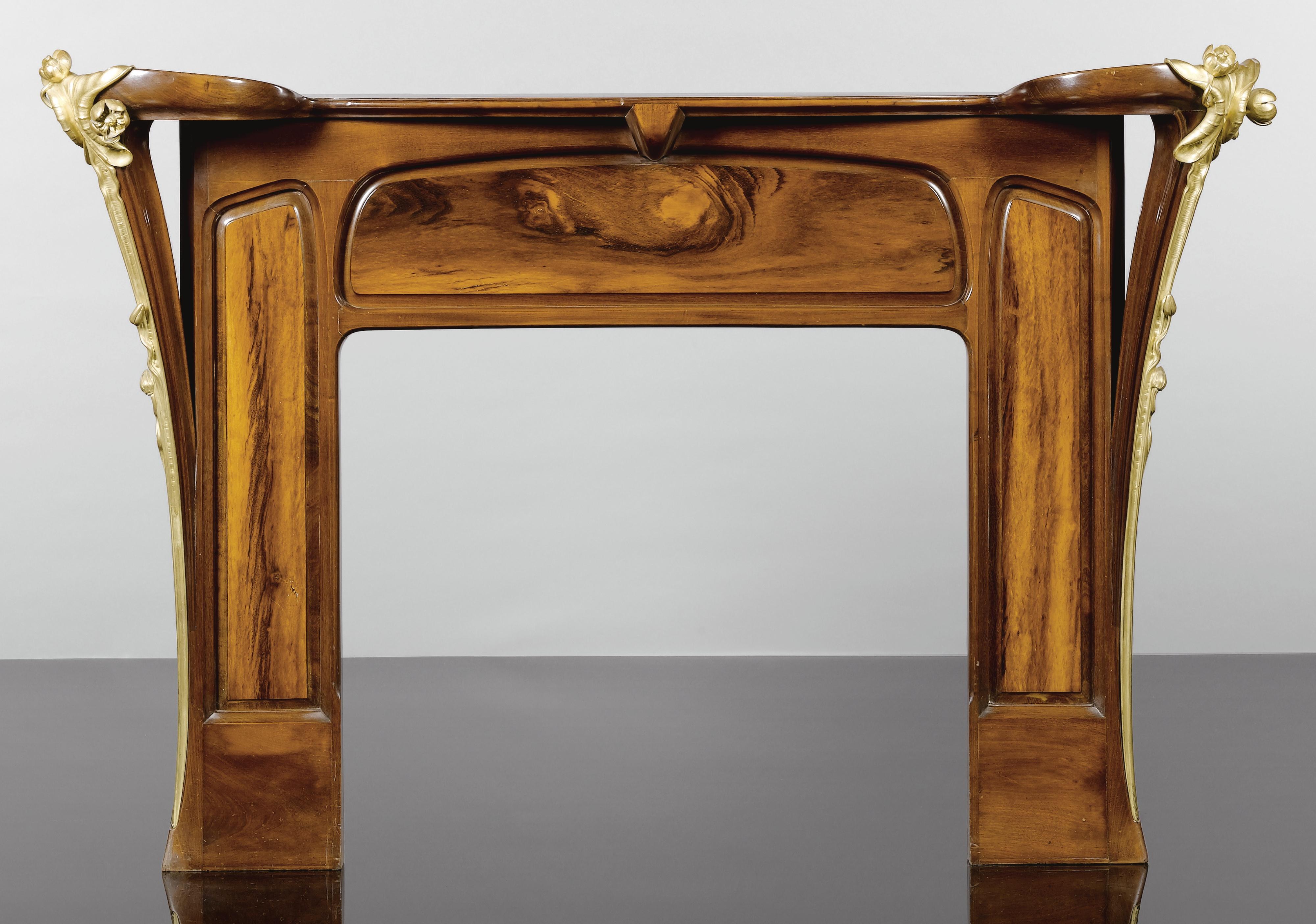 Louis Majorelle - \'Nénuphars\' Chimneypiece