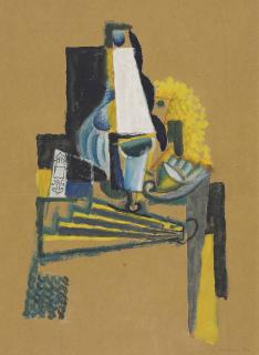 Louis Marcoussis - Carafe et fan