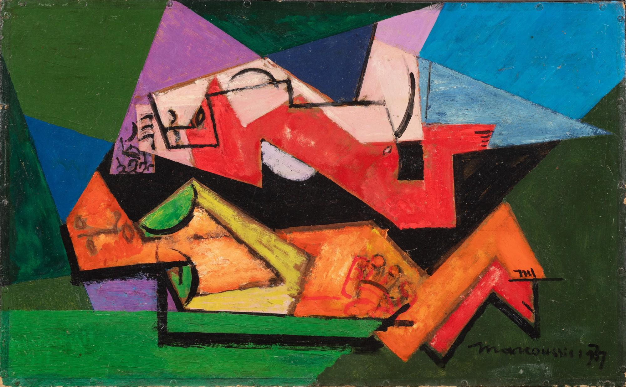 Louis Marcoussis - Deux dormeurs