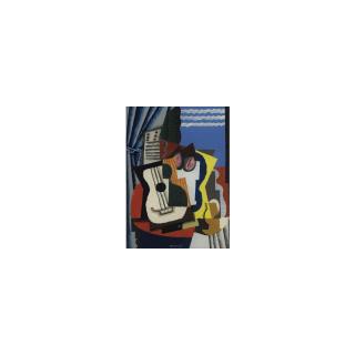 Louis Marcoussis - Guitare Et Grenades Devant La Fenêtre