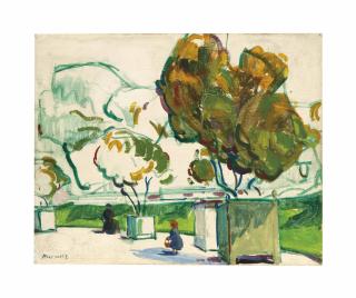 Louis Marcoussis - In the Garden
