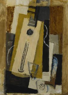 Louis Marcoussis - La Guitare Et L\'As De Trèfle