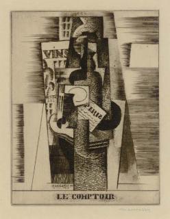 Louis Marcoussis - Le Comptoir (Milet 35)