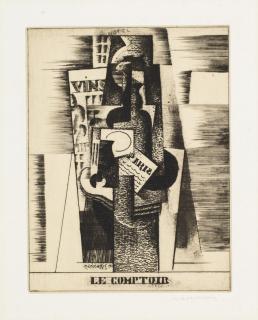 Louis Marcoussis - Le Comptoir 