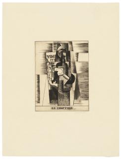 Louis Marcoussis - Le comptoir