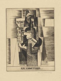 Louis Marcoussis - Le Comptoir