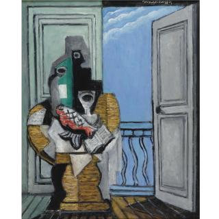 Louis Marcoussis - Nature Morte À La Fenêtre