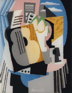 Louis Marcoussis - Nature Morte À La Guitare
