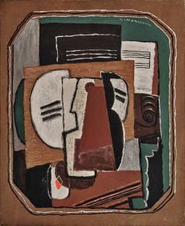 Louis Marcoussis - Nature Morte À L’As De Carreau