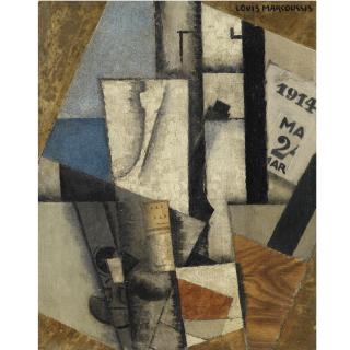 Louis Marcoussis - Nature Morte À L\'Éphéméride