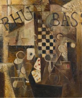 Louis Marcoussis - Nature Morte Au Damier/Rhum/Bass