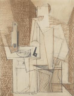 Louis Marcoussis - Portrait de Georges Hugnet