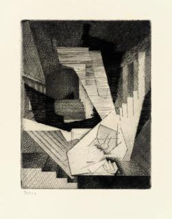 Louis Marcoussis - Ten Eaux-Fortes pour Aurelia de Grard de Nerval, Editions Foucade, Paris, 1931 (Milet 55-64)