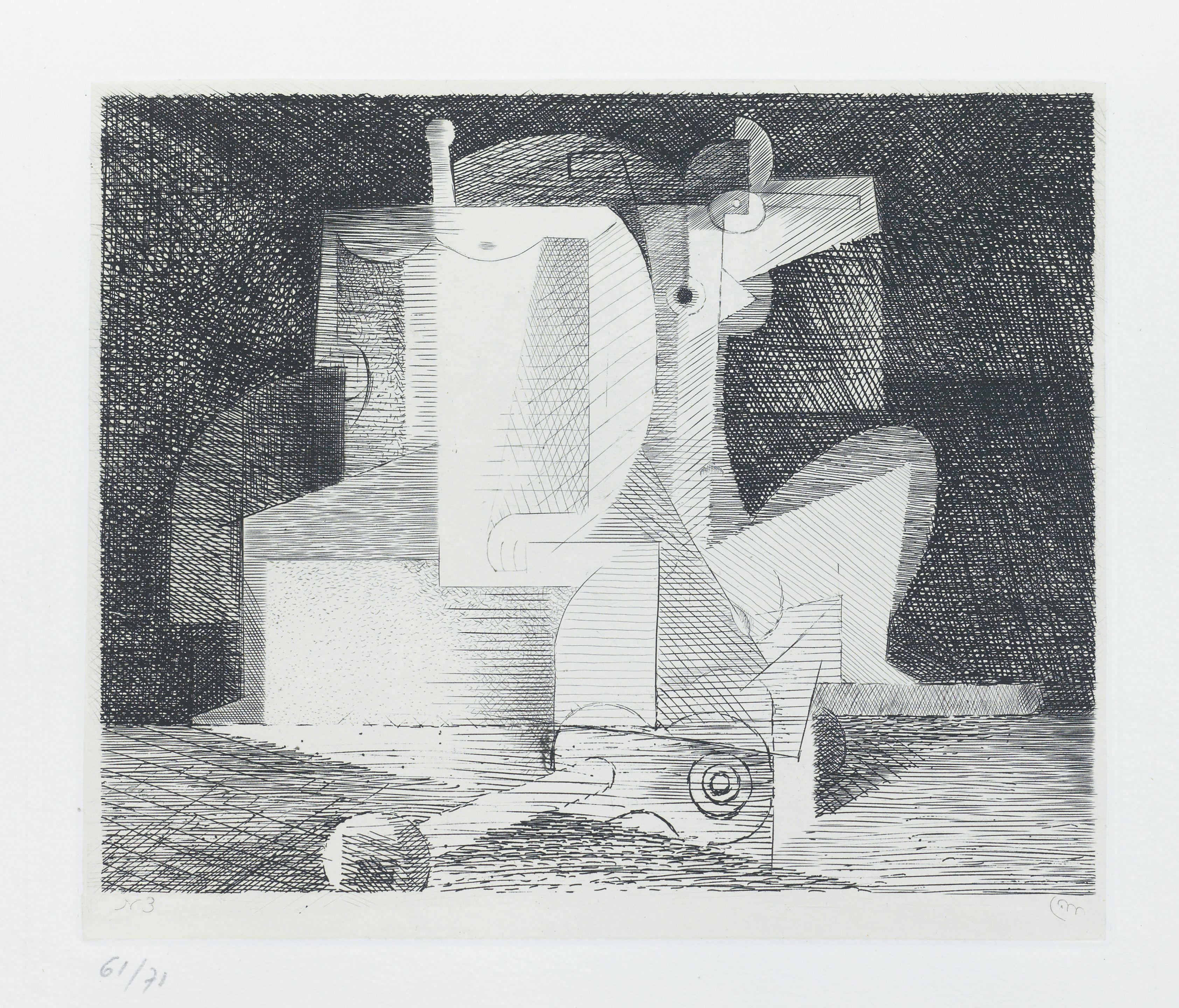Louis Marcoussis - Two plates from Planches de Salut 2