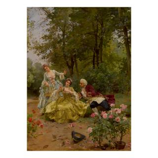 Louis Marie De Schryver - La Becquée