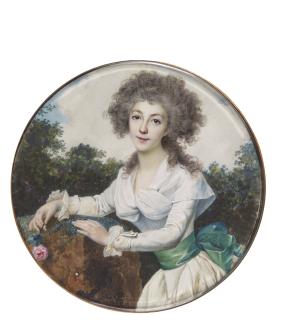 Louis Marie Sicardi - Portrait Of A Lady