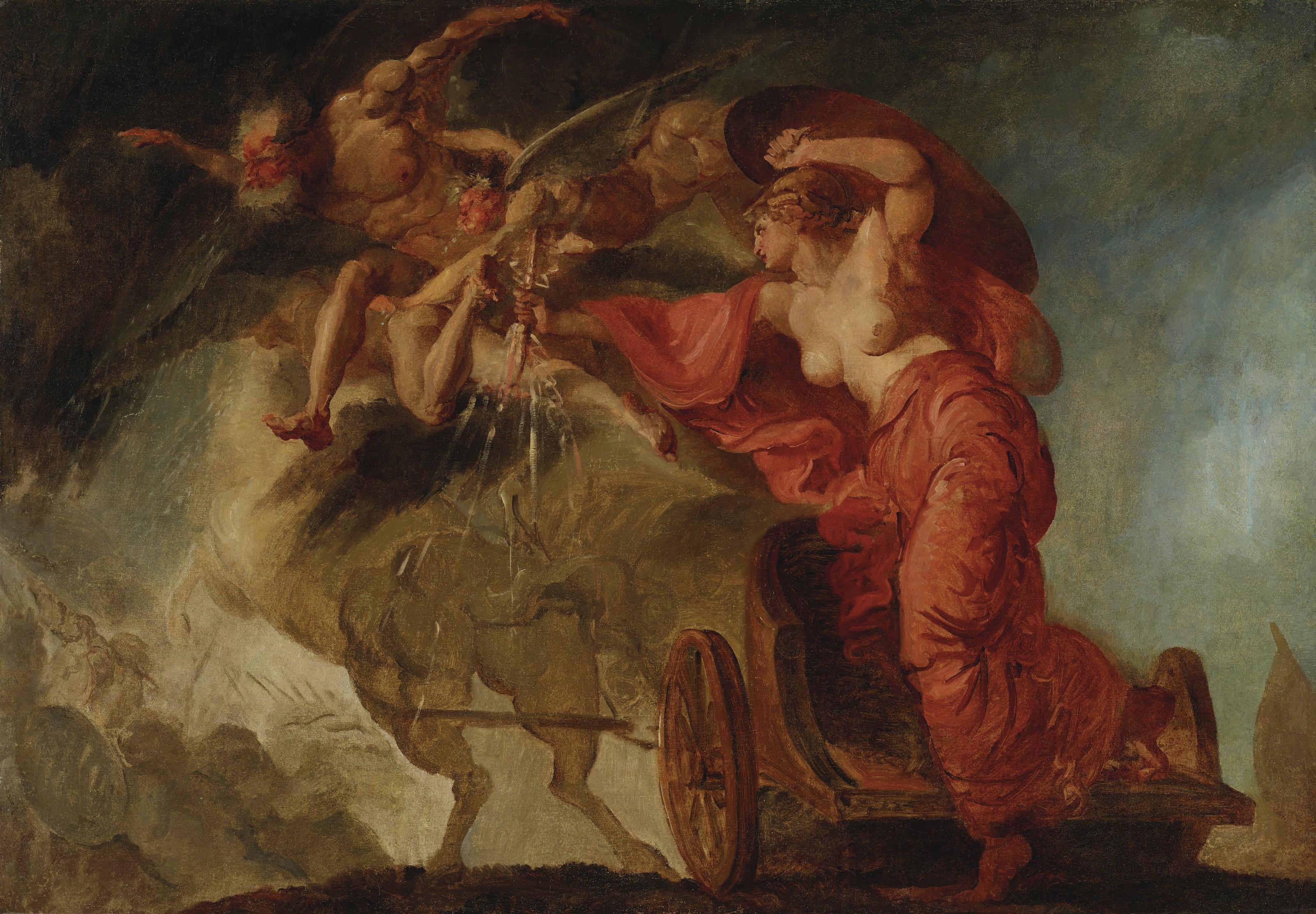 Louis Masreliez - An Allegory Of War