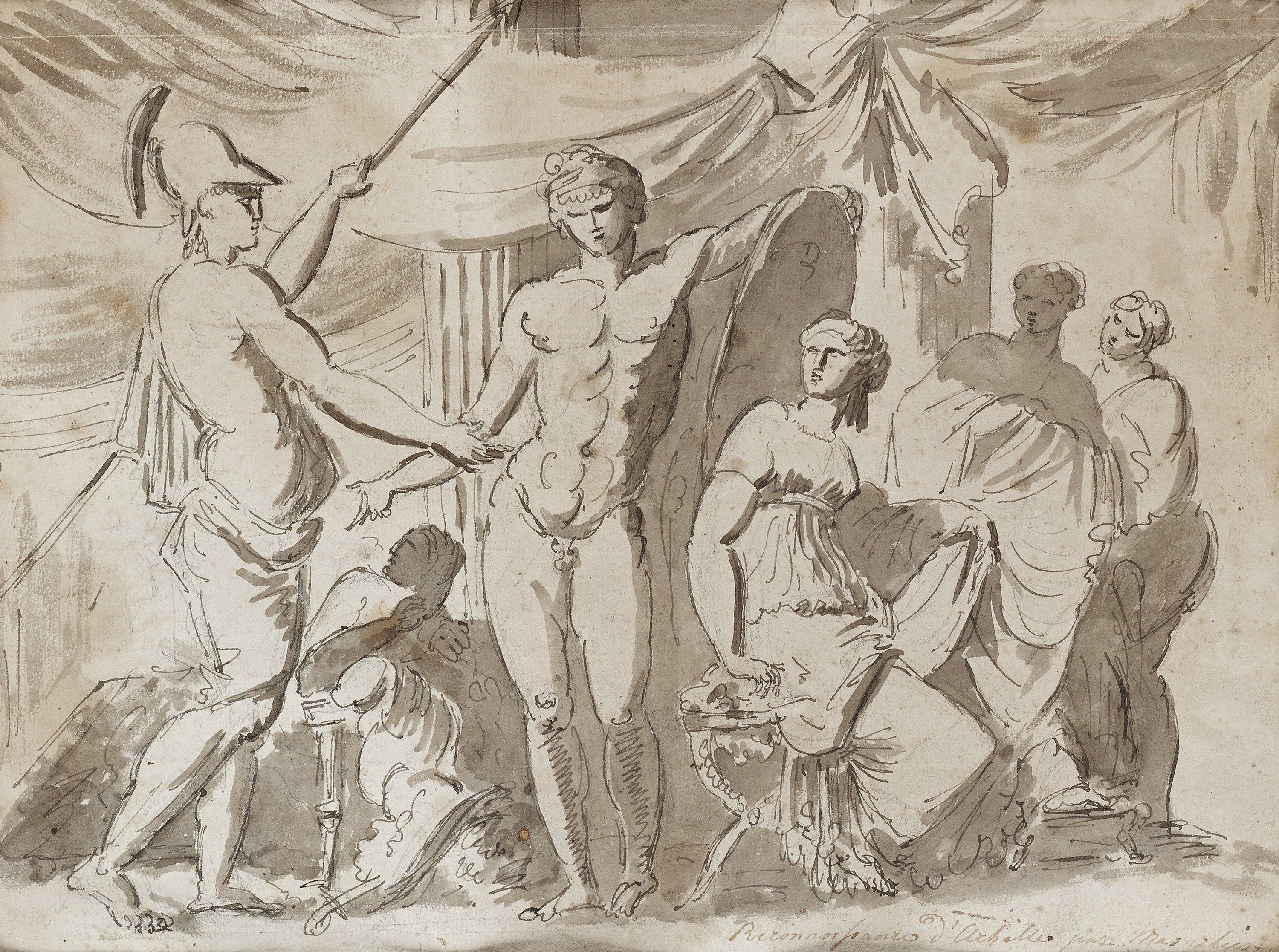 Louis Masreliez - The return of Achilles