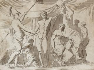 Louis Masreliez - The return of Achilles