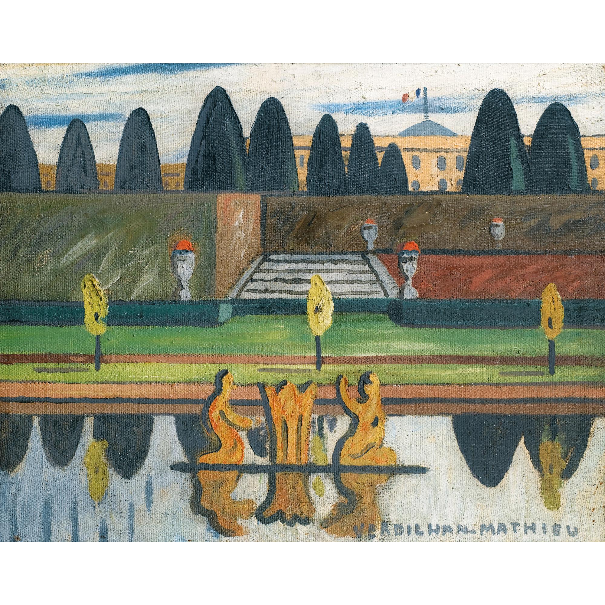 Louis-Mathieu Verdilhan - Le Parc De Versailles