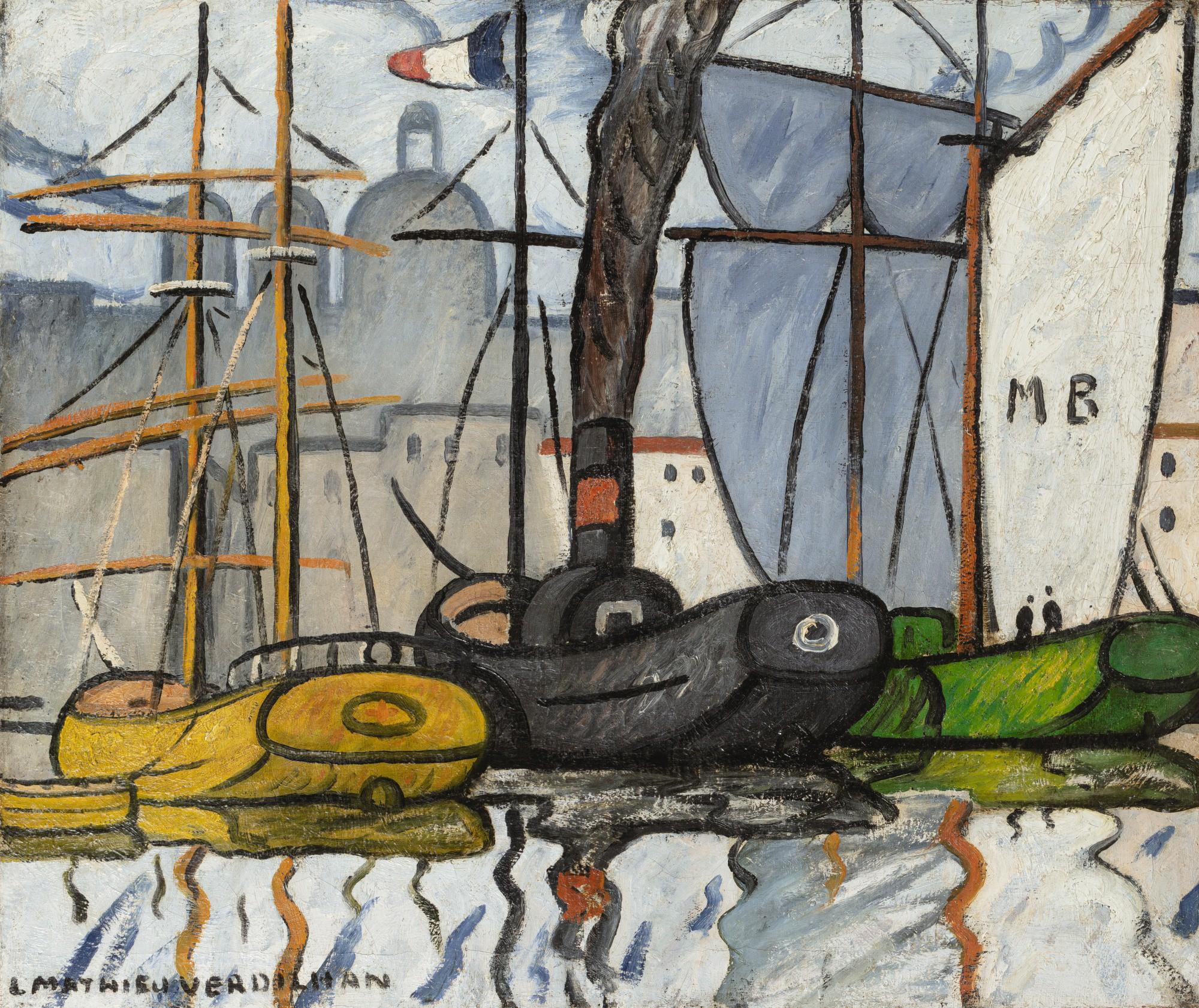 Louis Mathieu Verdilhan - Marseille, Le Port