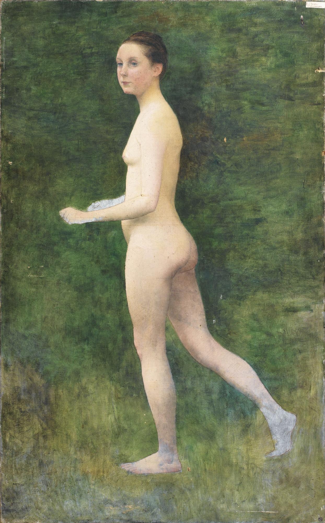 Louis-Maurice Boutet De Monvel - Etude Pour La Jeune Diane