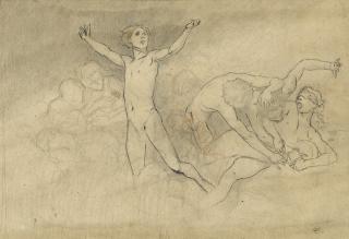 Louis-Maurice Boutet De Monvel - Etudes Pour Des Scènes De Guerre