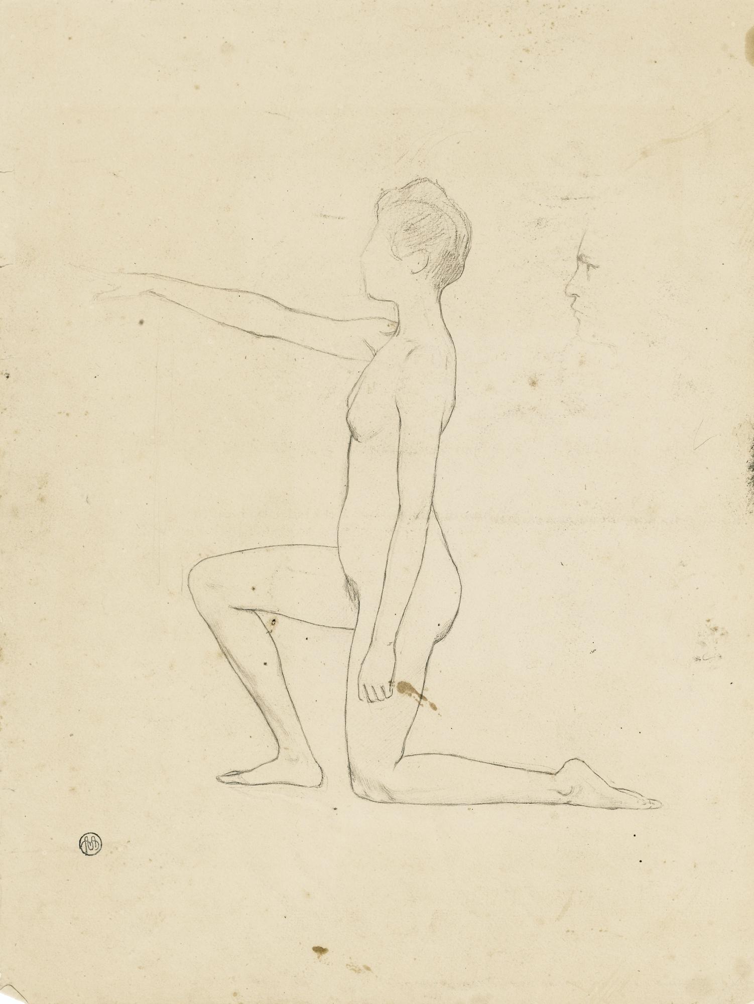 Louis-Maurice Boutet De Monvel - Etudes Pour Jeanne D\'Arc À Genoux, Vers 1895