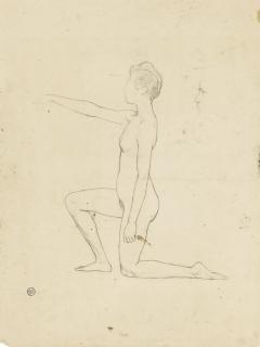 Louis-Maurice Boutet De Monvel - Etudes Pour Jeanne D\'Arc À Genoux, Vers 1895