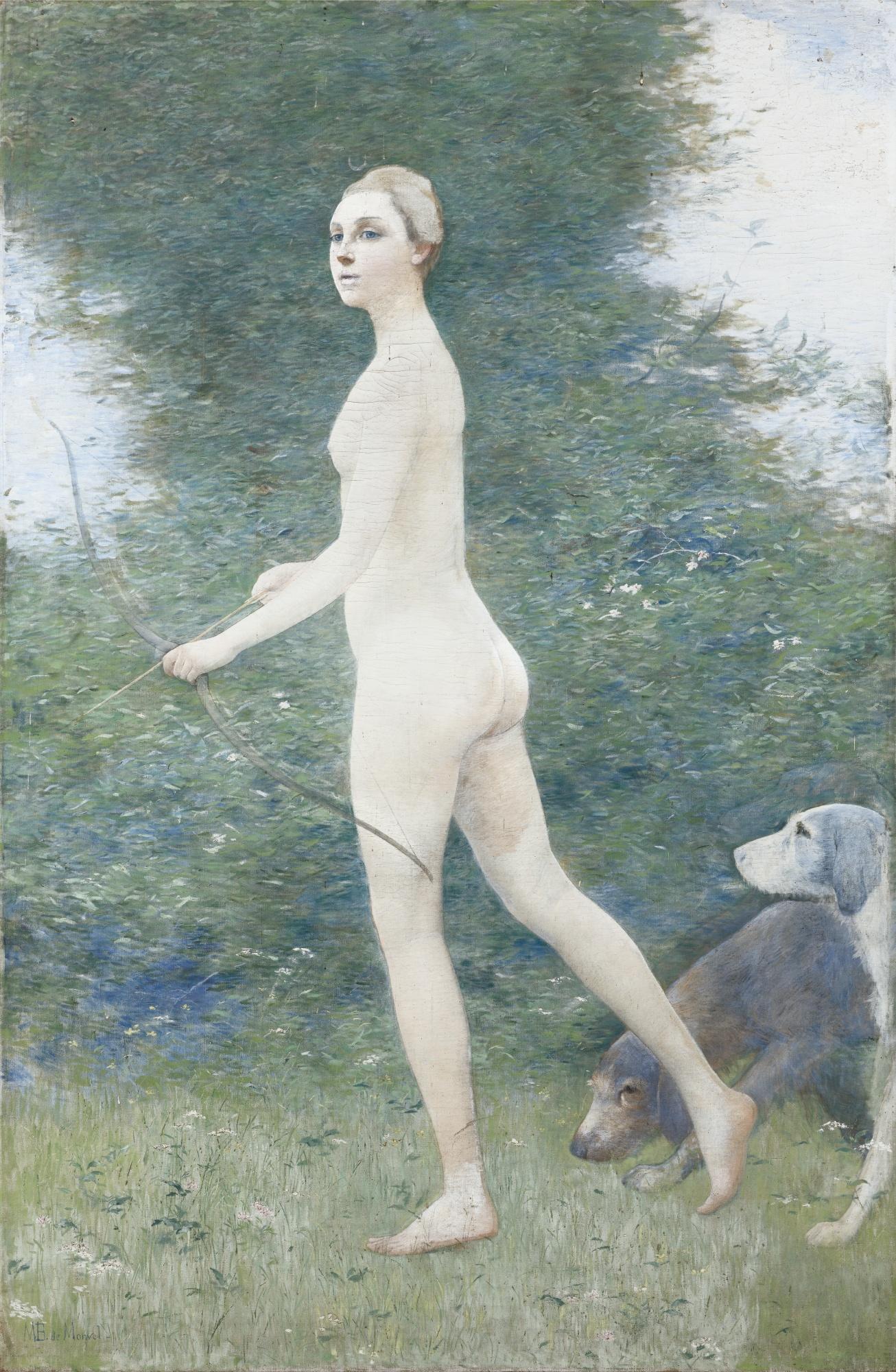 Louis-Maurice Boutet De Monvel - La Jeune Diane