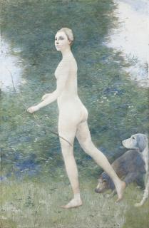 Louis-Maurice Boutet De Monvel - La Jeune Diane