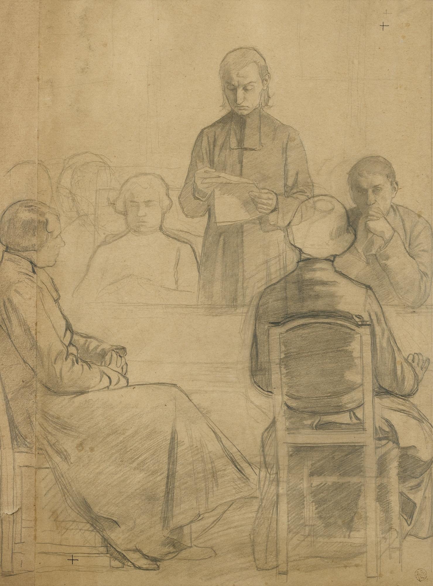 Louis-Maurice Boutet De Monvel - Le Prêche