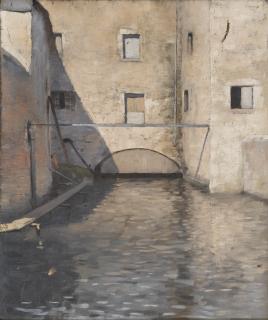 Louis-Maurice Boutet De Monvel - Manoir En Touraine ; Bords De Loire