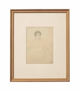 Louis Maurice Boutet De Monvel - Portrait of Anna Eugenia Clark (1878-1963)