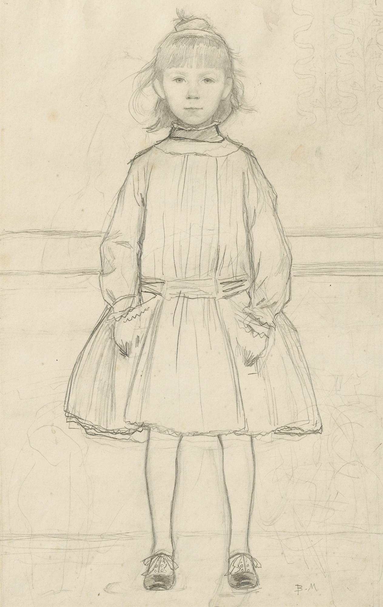 Louis-Maurice Boutet De Monvel - Portraits D\'Enfants Dont La Fille D\'Anatole France, Suzanne