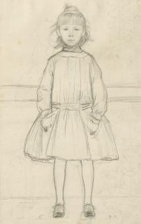 Louis-Maurice Boutet De Monvel - Portraits D\'Enfants Dont La Fille D\'Anatole France, Suzanne