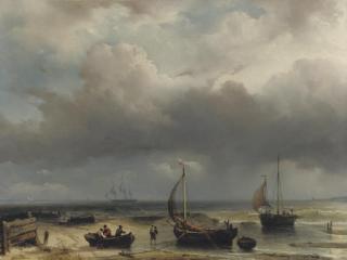 Louis Meijer - Fisherfolk along the Dutch coast