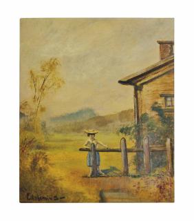 Louis Michel Eilshemius - At the Gate