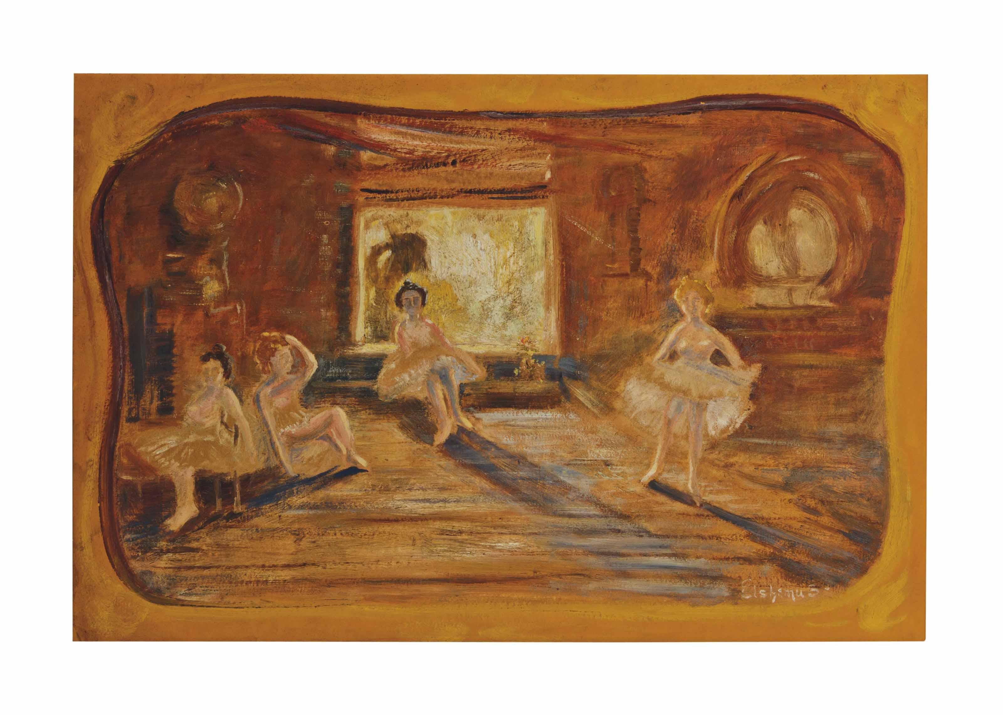 Louis Michel Eilshemius - Ballet Girls