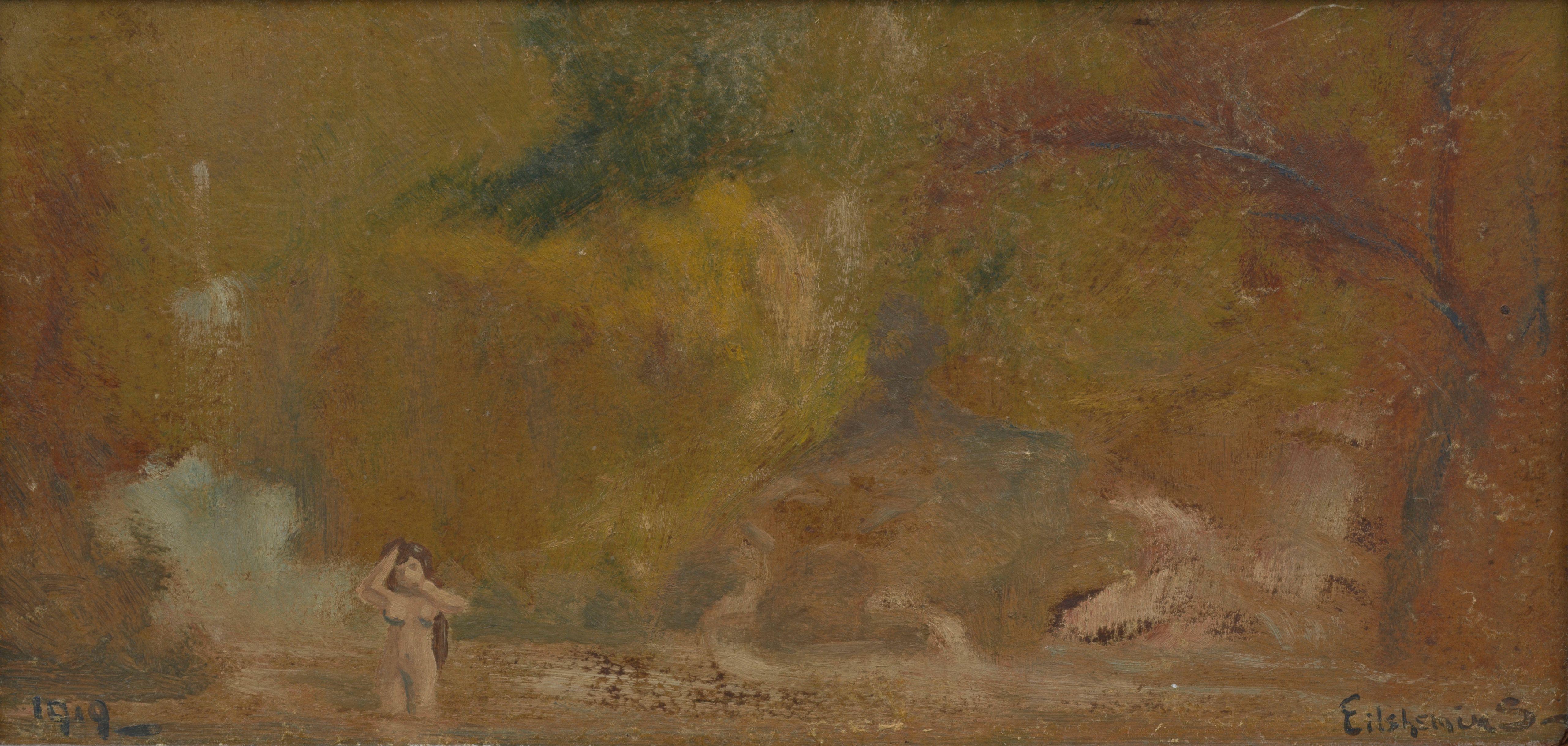 Louis Michel Eilshemius - Bathing Beauty