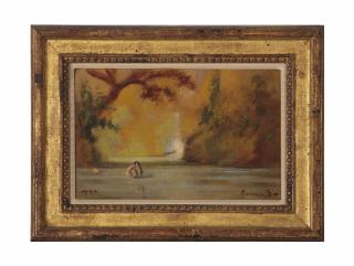 Louis Michel Eilshemius - Bathing Nude