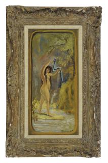 Louis Michel Eilshemius - Lady With A Shawl