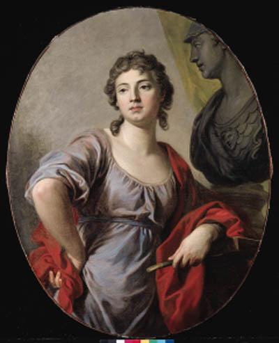 Louis Michel Van Loo - \'La Sculpture\'