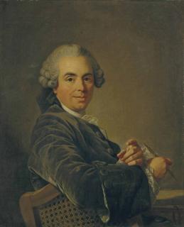 Louis-Michel Van Loo - Portrait de Charles-Nicolas Cochin