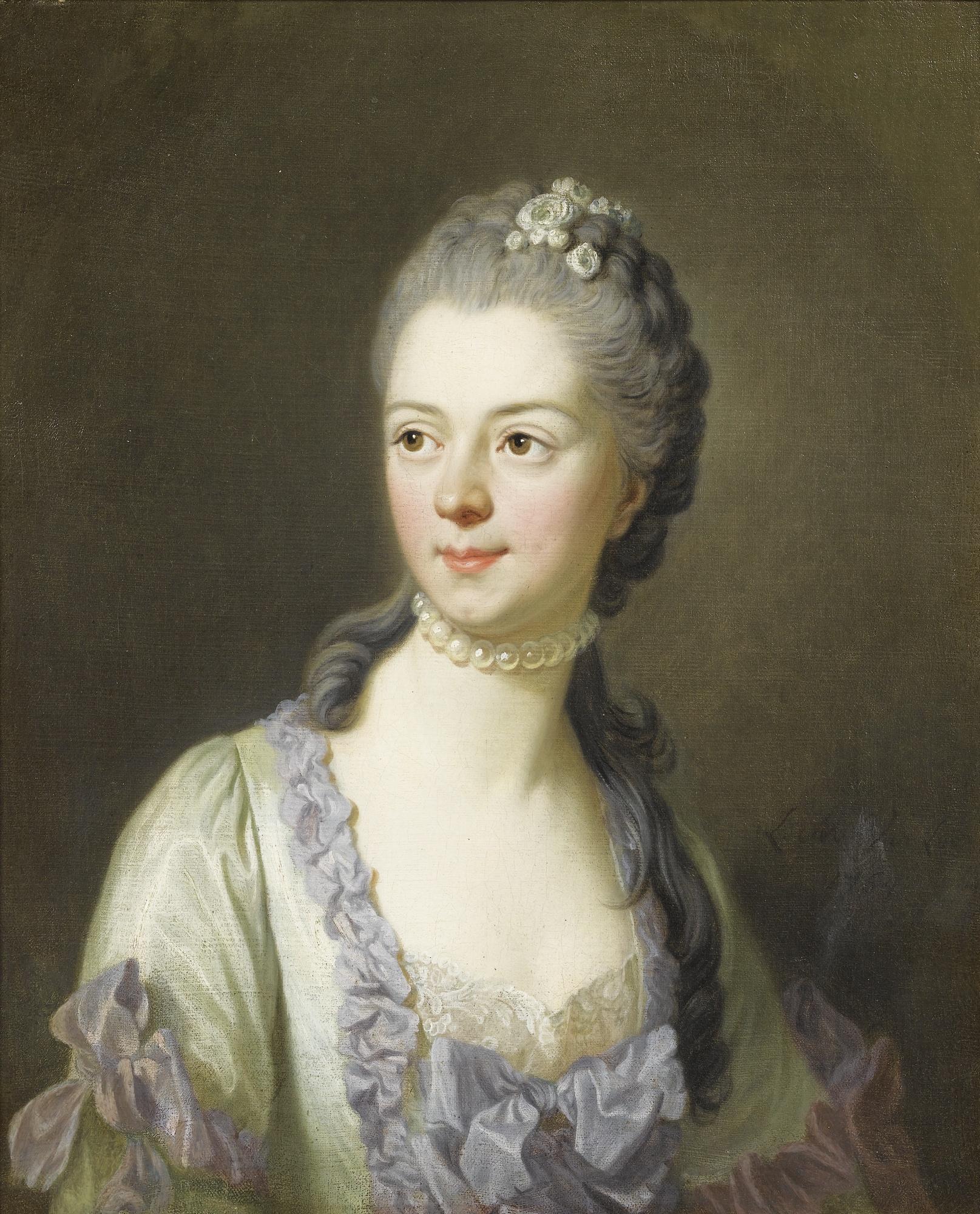 Louis-Michel Van Loo - Portrait De La Princesse Galitzine