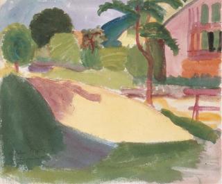 Louis Moilliet - In Oberhofen, 1919